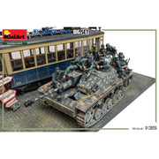 MiniArt 36067 1/35 Kharkiv 1943: Tram & Stug. III Ausf. G w/Crew. Big Set
