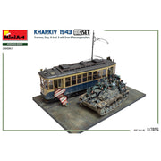 MiniArt 36067 1/35 Kharkiv 1943: Tram & Stug. III Ausf. G w/Crew. Big Set