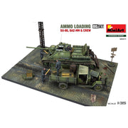 MiniArt 1/35 Ammo Loading SU-85 GAZ-MM & Crew Model Kit
