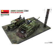 MiniArt 1/35 Ammo Loading SU-85 GAZ-MM & Crew Model Kit