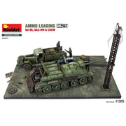 MiniArt 1/35 Ammo Loading SU-85 GAZ-MM & Crew Model Kit