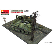 MiniArt 1/35 Ammo Loading SU-85 GAZ-MM & Crew Model Kit