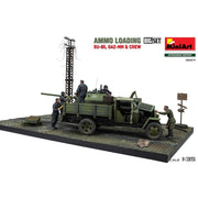 MiniArt 1/35 Ammo Loading SU-85 GAZ-MM & Crew Model Kit