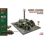 MiniArt 1/35 Ammo Loading SU-85 GAZ-MM & Crew Model Kit