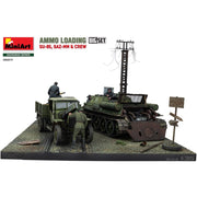 MiniArt 1/35 Ammo Loading SU-85 GAZ-MM & Crew Model Kit