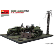MiniArt 1/35 Ammo Loading SU-85 GAZ-MM & Crew Model Kit