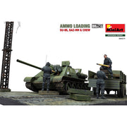 MiniArt 1/35 Ammo Loading SU-85 GAZ-MM & Crew Model Kit