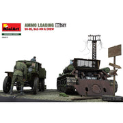 MiniArt 1/35 Ammo Loading SU-85 GAZ-MM & Crew Model Kit