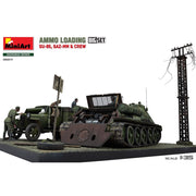 MiniArt 1/35 Ammo Loading SU-85 GAZ-MM & Crew Model Kit