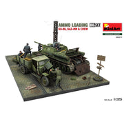 MiniArt 1/35 Ammo Loading SU-85 GAZ-MM & Crew Model Kit