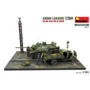 MiniArt 1/35 Ammo Loading SU-85 GAZ-MM & Crew Model Kit