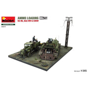 MiniArt 1/35 Ammo Loading SU-85 GAZ-MM & Crew Model Kit