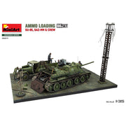 MiniArt 1/35 Ammo Loading SU-85 GAZ-MM & Crew Model Kit