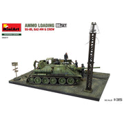 MiniArt 1/35 Ammo Loading SU-85 GAZ-MM & Crew Model Kit