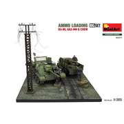 MiniArt 1/35 Ammo Loading SU-85 GAZ-MM & Crew Model Kit