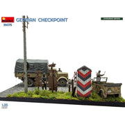 MiniArt German Checkpoint 3T Cargo Truck 3.6-36S & Kfz.1 Type 170VK with Feldgendarmerie Big Set
