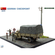 MiniArt German Checkpoint 3T Cargo Truck 3.6-36S & Kfz.1 Type 170VK with Feldgendarmerie Big Set