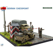 MiniArt German Checkpoint 3T Cargo Truck 3.6-36S & Kfz.1 Type 170VK with Feldgendarmerie Big Set