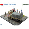 MiniArt German Checkpoint 3T Cargo Truck 3.6-36S & Kfz.1 Type 170VK with Feldgendarmerie Big Set