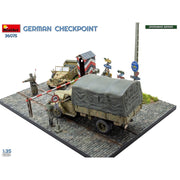 MiniArt German Checkpoint 3T Cargo Truck 3.6-36S & Kfz.1 Type 170VK with Feldgendarmerie Big Set