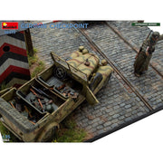 MiniArt German Checkpoint 3T Cargo Truck 3.6-36S & Kfz.1 Type 170VK with Feldgendarmerie Big Set