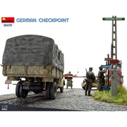 MiniArt German Checkpoint 3T Cargo Truck 3.6-36S & Kfz.1 Type 170VK with Feldgendarmerie Big Set