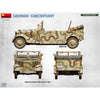 MiniArt German Checkpoint 3T Cargo Truck 3.6-36S & Kfz.1 Type 170VK with Feldgendarmerie Big Set