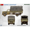 MiniArt German Checkpoint 3T Cargo Truck 3.6-36S & Kfz.1 Type 170VK with Feldgendarmerie Big Set