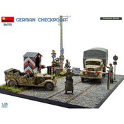 MiniArt German Checkpoint 3T Cargo Truck 3.6-36S & Kfz.1 Type 170VK with Feldgendarmerie Big Set