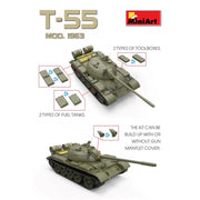 MiniArt 1/35 T-55 Mod. 1963 Interior Model Kit