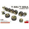 MiniArt 1/35 T-55/T-55A Wheels Set