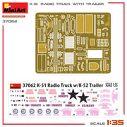 MiniArt 37062 1/35 K-51 Radio Truck With Trailer