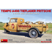 MiniArt 38045 1/35 Tempo Tieflader Pritsche 3 Wheel Beer Dalivery Truck