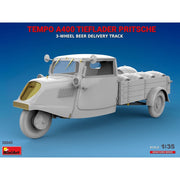 MiniArt 38045 1/35 Tempo Tieflader Pritsche 3 Wheel Beer Dalivery Truck