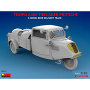 MiniArt 38045 1/35 Tempo Tieflader Pritsche 3 Wheel Beer Dalivery Truck