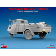 MiniArt 38045 1/35 Tempo Tieflader Pritsche 3 Wheel Beer Dalivery Truck