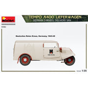 MiniArt 38053 1/35 Tempo A400 Kastenwagen 3-Wheel Delivery Box Truck