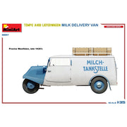 MiniArt MA38057 1/35 Tempo A400 Lieferwagen Milk Delivery Van