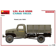 MiniArt 1/35 1.5t 4x4 G506 Cargo Truck Model Kit
