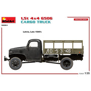 MiniArt 1/35 1.5t 4x4 G506 Cargo Truck Model Kit