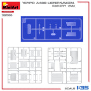 Miniart 38066 1/35 Temppo Lieferwagen Bakery Van