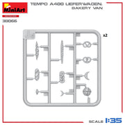 Miniart 38066 1/35 Temppo Lieferwagen Bakery Van