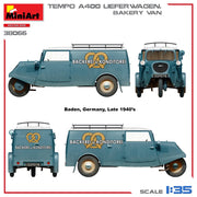 Miniart 38066 1/35 Temppo Lieferwagen Bakery Van