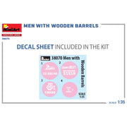 MiniArt 38070 1/35 Men with Wooden Barrels