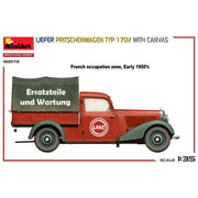 Miniart 38072 1/35 Liefer Pritschenwagen TYP 170V with Canvas