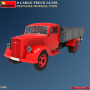MiniArt 38079 1/35 3t Cargo Truck 3 6-36S Pritsche-Normal-Type