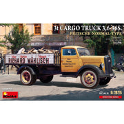 MiniArt 38079 1/35 3t Cargo Truck 3 6-36S Pritsche-Normal-Type