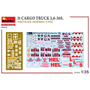 MiniArt 38079 1/35 3t Cargo Truck 3 6-36S Pritsche-Normal-Type