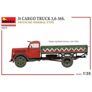 MiniArt 38079 1/35 3t Cargo Truck 3 6-36S Pritsche-Normal-Type