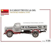 MiniArt 38079 1/35 3t Cargo Truck 3 6-36S Pritsche-Normal-Type